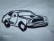 1978 Ford Mustang II - This is a drawing of a car, not a photograph of a 1978 Ford Mustang II.