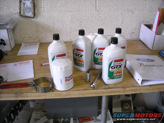 picture-008.jpg Here is all I need to do an oil change.. yeah right.