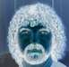 1990 Ford Bronco - This is an inverted image of a man's face, showing his beard and curly hair.