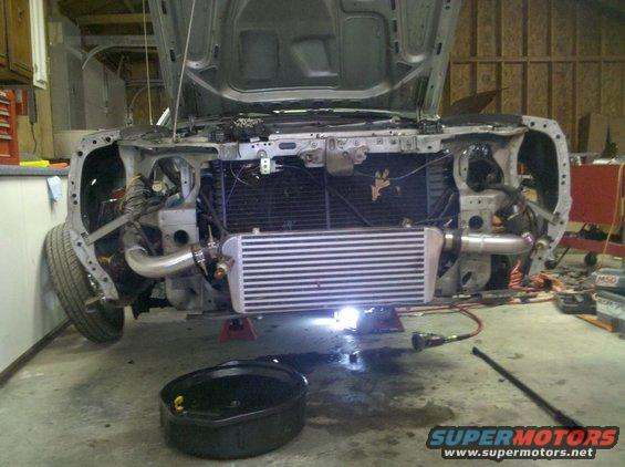 Most of the front end removed.
