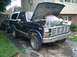 1984 Ford Bronco - This is a full left front shot of Krinkle, notice the dented up fender. My truck 'dun like trees.