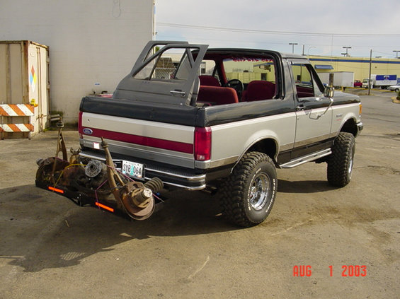 Loaded up with parts.