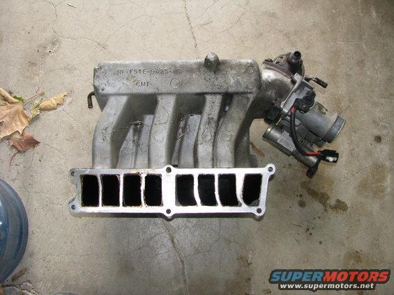 upper intake removed.