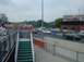 1999 Ford Taurus - Cars race down the drag strip at Norwalk Raceway Park under a cloudy sky.