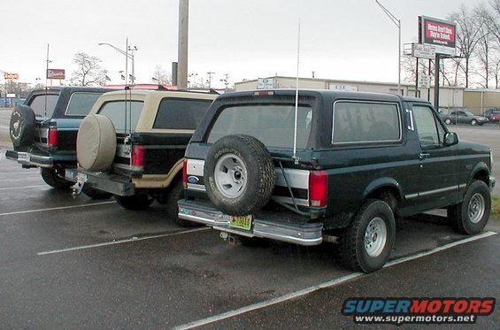 broncofest1r.jpg Eric's, mine, & Ben's before hitting the trails.