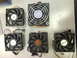 2007 Subaru Impreza - Collection of computer CPU coolers, including several with AMD branding.