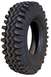 1971 Ford F-100 - A close-up view of a off-road tire, suitable for challenging terrains.