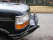 1994 Ford Bronco - Front view of a black truck with a heavy-duty aftermarket bumper installed.