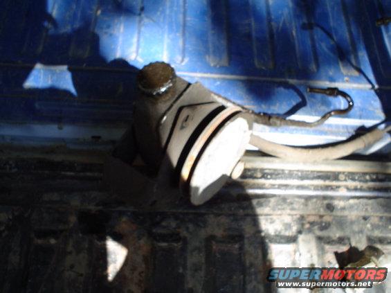 Saginaw pump!!! out of an 86 van(it had EFI and v belts!)  I got everything for 30 bucks!!!!!