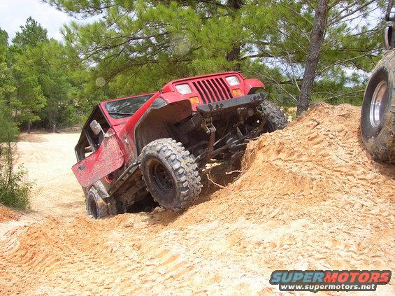 This jeeper came from WBP,  now that's a haul to go wheeling.