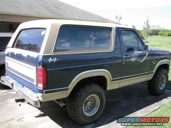 Rear view before tear-down.