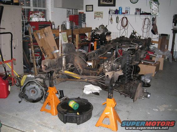 Still taking it apart.  Not too much more to go.