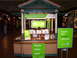 1991 Ford Bronco - A retail kiosk displays Clear brand mobile internet devices and promotional signage.