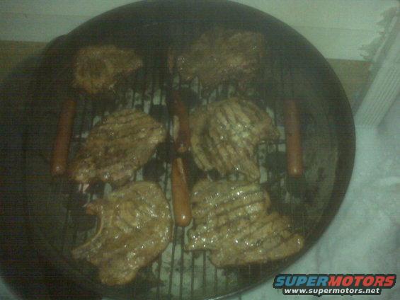 Grillin' in 4' of snow...