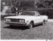 1972 Ford Ranchero - Front view of a 1972 Ford Ranchero, white exterior, parked on grass.