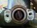 1994 Ford F-250 - This is a close-up view of a brake master cylinder component.