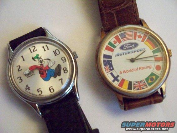 Goofy and Ford Motorsports