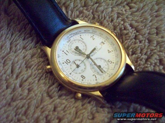 White Face Seiko World Timer