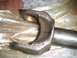 1994 Ford Bronco - Close-up of a metal driveshaft U-joint yoke, showing the casting number 4540.