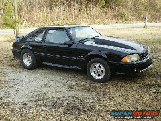 My 91 GT. DSS 306, Trick Flow heads, BBK headers, Holly Systemax intake, Trick Flow cam, Tremec 3550 5-speed.