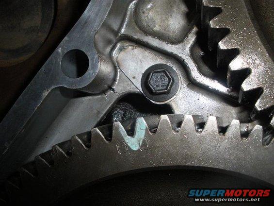 Then I made a cover plate to go over it and used lock tight on the bolt.