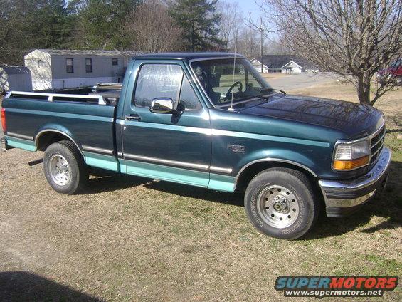A 1995 F-150 that was left to me after my Grandfather passed away.