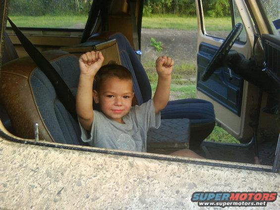 Took My Little Neighbor Muddin Behind Our House In The Drainage Ditch Lol.