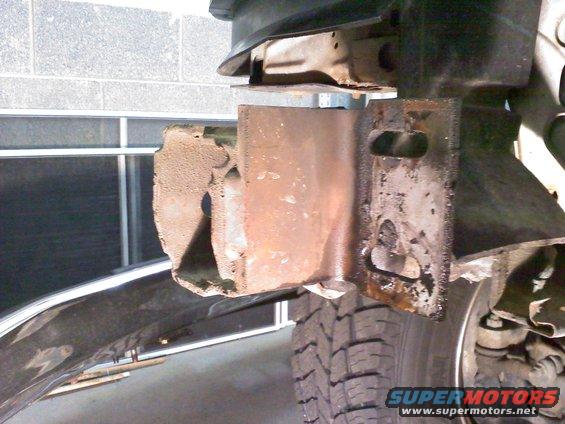 winch frame dirty