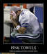 1989 Ford Bronco - A dejected football player uses a pink towel to wipe his face.