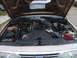 1993 Ford Crown Victoria - The engine compartment of a car is open, showing a modified engine with a large air intake.
