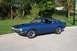 1970 Ford Maverick - This blue 1970 Ford Maverick coupe is shown from the front three-quarter view.