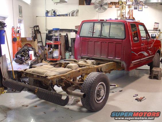 Engine and front frame donor 
