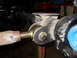 1997 Ford Ranger - This image shows a close-up of a custom-fabricated suspension part, likely for off-road use.