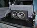 1995 Ford Bronco - I cut the carpet out of the back and used a roll on bed liner. I put the transitions for the carpet under teh back seat so the carpet still…