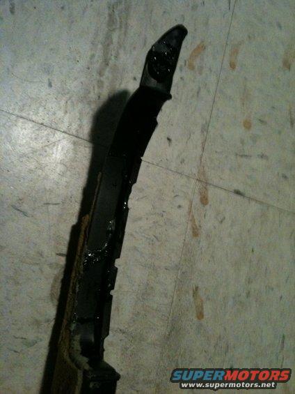 First i epoxyed all the broken pieces back together