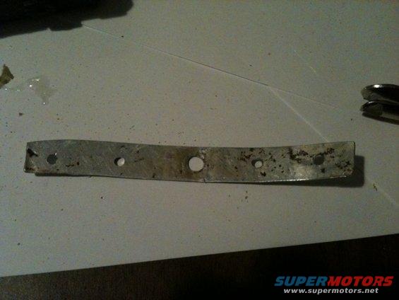 then epoxyed this piece of aluminum into the part where you will grip it