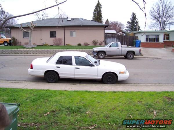 this is my police interceptor in front of my house looks grate