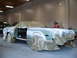1973 Ford Ranchero - This 1973 Ford Ranchero is being prepped for a new paint job in a workshop.