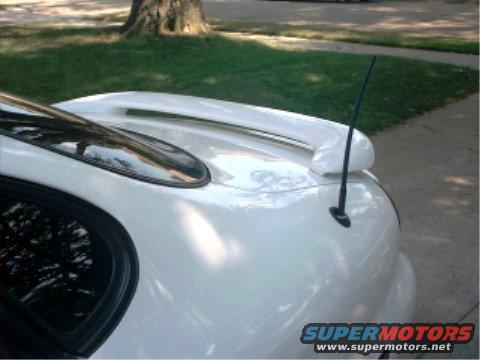 1997 Ford Taurus rear decklid with spoiler and antenna