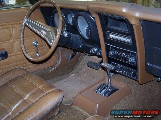 The interior is in near mint condition with the exception of the dash pad.  We have obtained a new replacement in the original Ginger color.  It just needs installed and a good interior cleaning administered for the inside to be show ready!