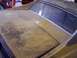 1972 Ford Mustang - Trunk deck is solid but had some type of oil spill on it during storage.