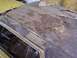 1972 Ford Mustang - Birdseye view of the roof damage. The metal is a little thin over the driver's seat, but we plan on using epoxy sheet filler to build it up…