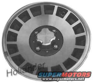 Aluminum alloy wheel with a silver finish and black accents, showing a four-lug bolt pattern
