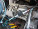 2002 Toyota Sequoia - A close-up view of automotive wiring and a fuse holder within a vehicle's interior.