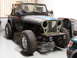 1979 Jeep CJ7 - Front view of a 1979 Jeep CJ7, showing its distinctive grille and modified bumper.