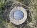 1994 Ford Bronco - Geological Survey marker shows elevation and survey information, dated 1972.