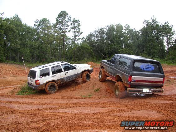 Craigs Jeep and my Bronco