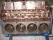 1969 Ford Torino - Close-up of an engine block, showing the cylinder bores and internal structure.