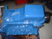 1969 Ford Torino - Engine block and oil pan assembly, painted blue.