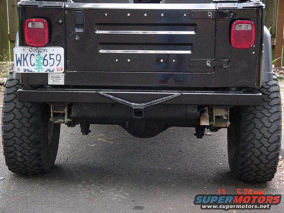 Cose-up of new & improved bumper.
